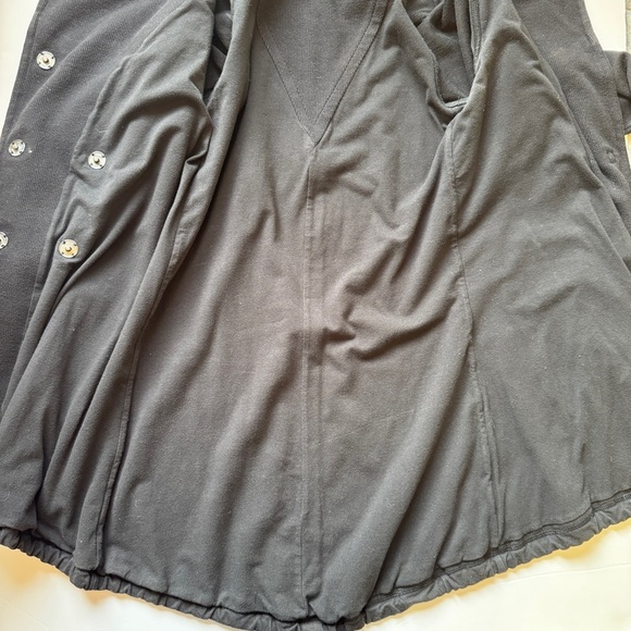 Lululemon Gratitude Wrap Black Cardigan Jacket Coat Athletic Athleisure Sz Small - Picture 10 of 13